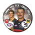 Adelaide Crows - Taylor  "Tex"  Walker - Dual Portrait Badge