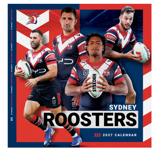 Sydney Roosters 2027 Calendar