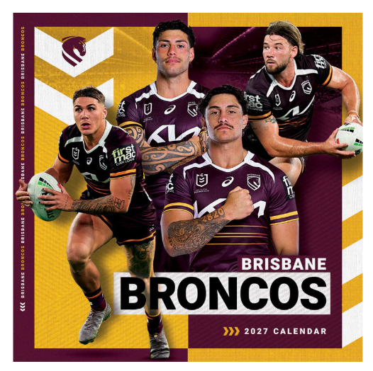 Brisbane Broncos 2027 Calendar