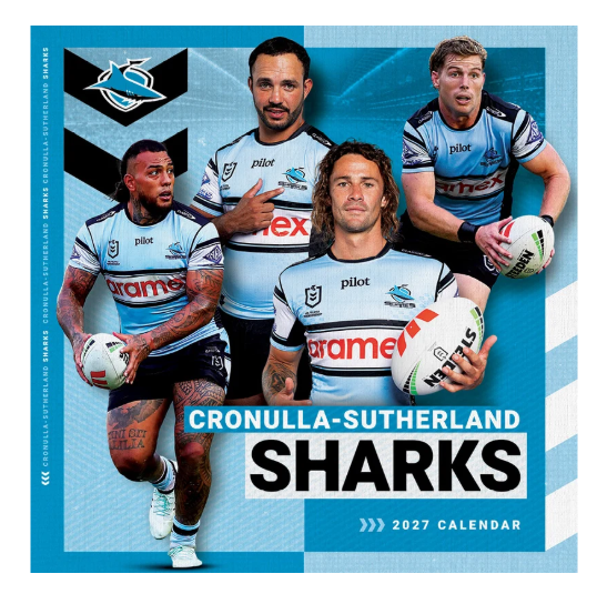 Cronulla Sharks 2027 Calendar