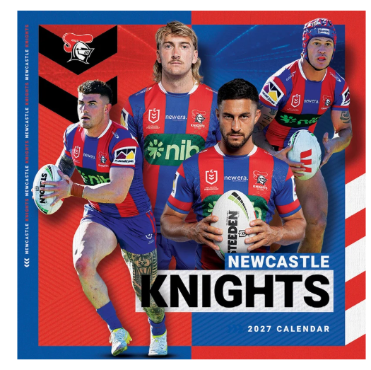 Newcastle Knights 2027 Calendar