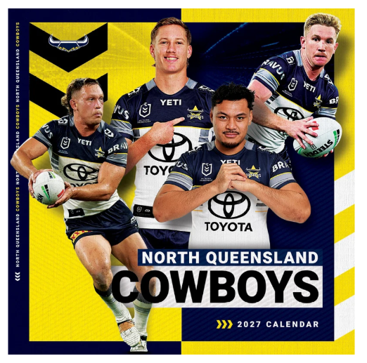 North Queensland Cowboys 2027 Calendar