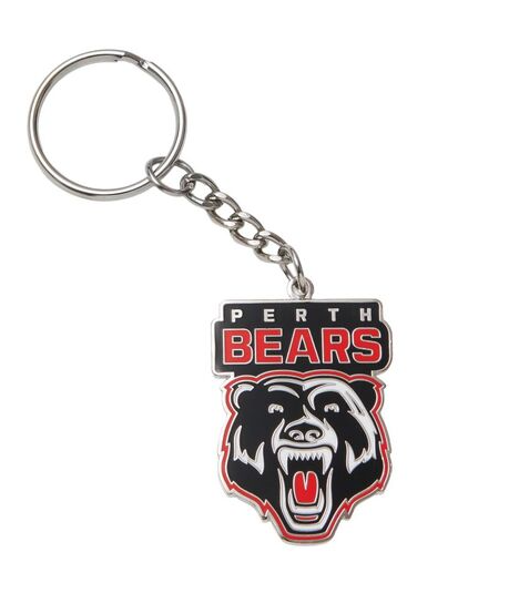 Perth Bears Logo Keyring