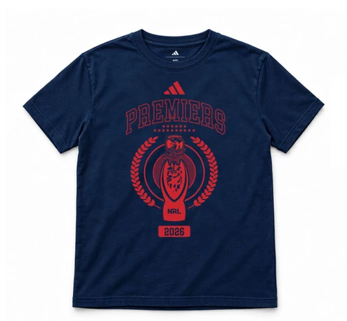 Sydney Roosters 2026 Premiers Tee