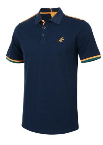 Australian Wallabies Navy Polo Shirt