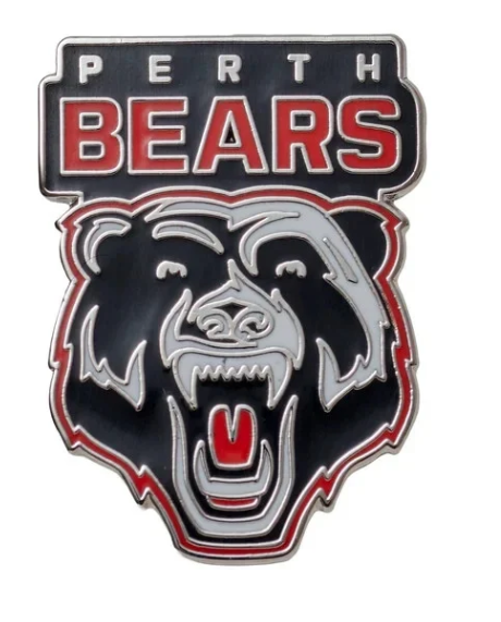 Perth Bears Logo Pin