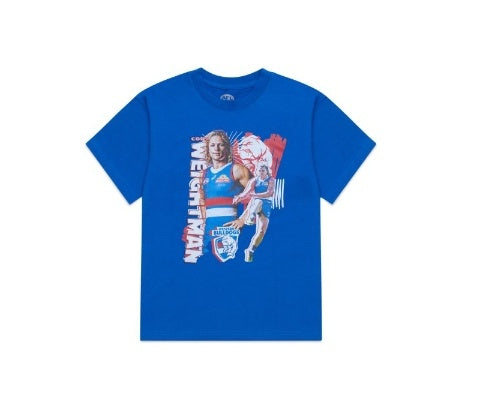 Western Bulldogs Youth Player Tee - Cody Weightman
