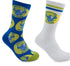 Canberra Raiders Retro Sneaker Socks - 2 Pack