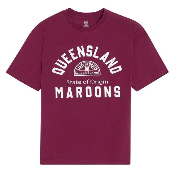 Queensland Maroons Vintage Training Tee