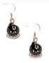 Collingwood Magpies Logo Earrings