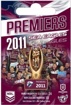 Manly Sea Eagles 2011 Premiership Trophy Pin