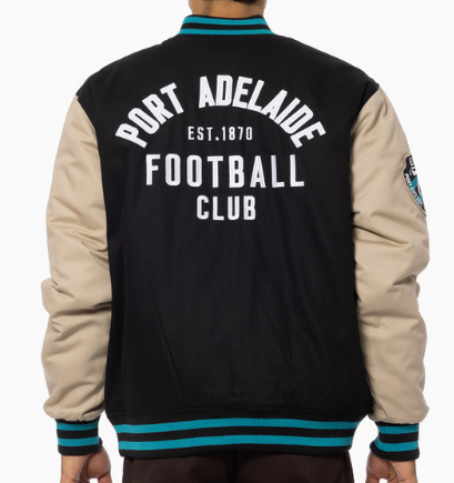 Port Adelaide Power Lock Up Jacket