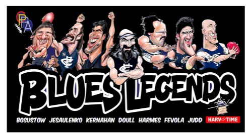 Football Legends Caricature Can Cooler