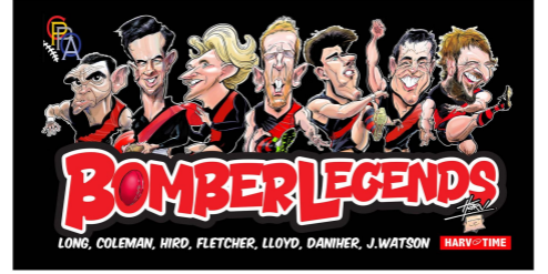 Football Legends Caricature Can Cooler