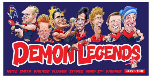 Football Legends Caricature Can Cooler