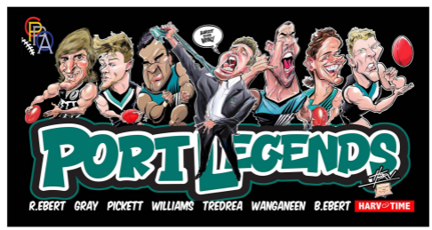 Football Legends Caricature Can Cooler
