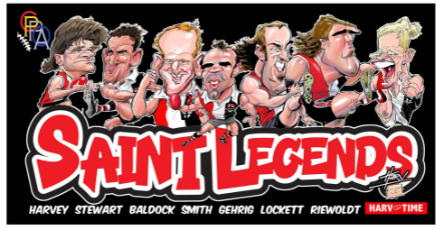 Football Legends Caricature Can Cooler