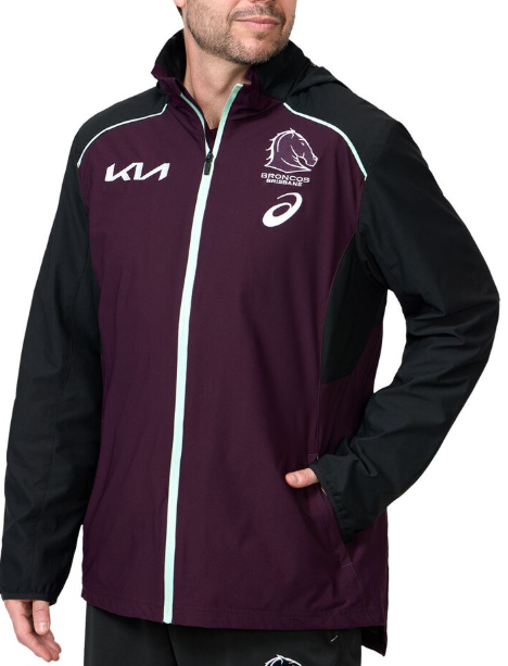 Brisbane Broncos 2025 Team Tech Jacket