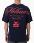 Melbourne Demons Mitchell & Ness Original Eight Tee