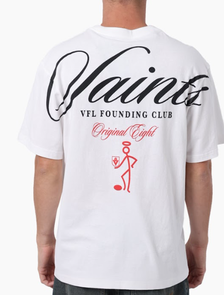 St Kilda Saints Mitchell & Ness Original Eight Tee