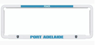Port Adelaide Power License Plate Surround - Frame