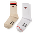 Essendon Bombers 2 Pack Sock and Keyring Gift Pack