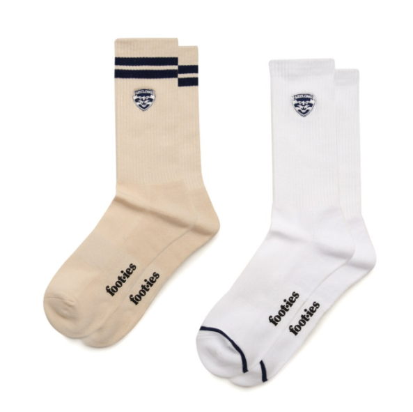 Geelong Cats 2 Pack Sock and Keyring Gift Pack