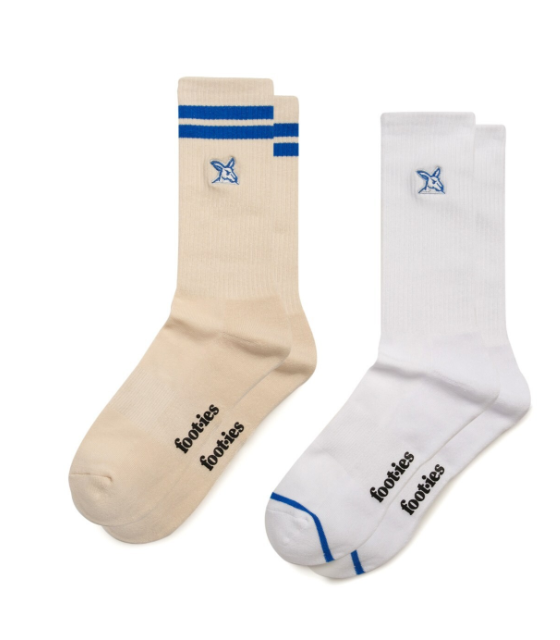 North Melbourne Kangaroos 2 Pack Sock and Keyring Gift Pack