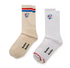 Western Bulldogs 2 Pack Sock and Keyring Gift Pack