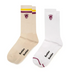 Brisbane Broncos 2 Pack Sock and Keyring Gift Pack