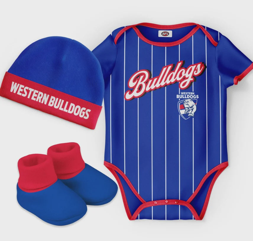 Western Bulldogs  "Lullaby" 3pc Baby Set