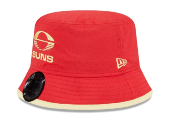 Gold Coast Suns 2026 New Era Training Bucket Hat