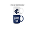 Carlton Blues - Set Of 2 Stackable Mugs