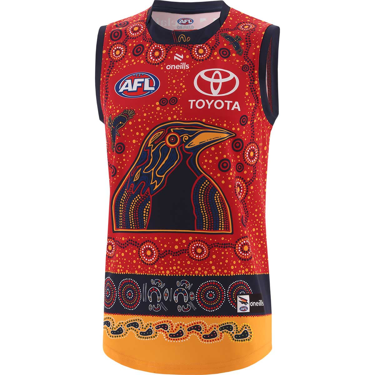 Adelaide Crows 2025 Indigenous Guernsey - Red