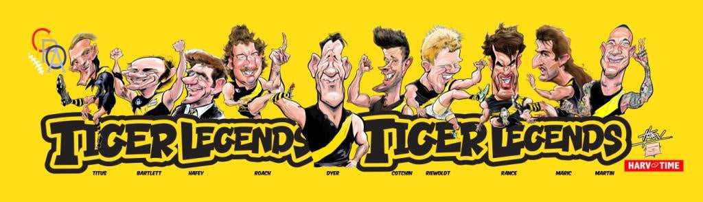 Richmond Tigers Legends Bar Runner