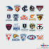 AFL All Teams Sticker Sheet