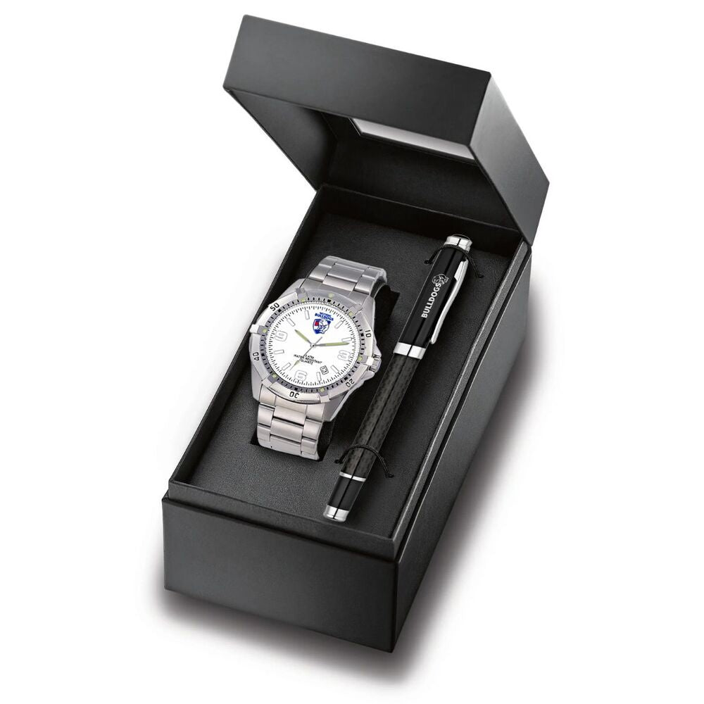 Western Bulldogs Watch And Pen Set