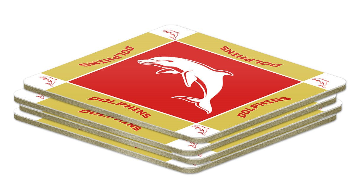 Dolphins Set Of 4 Coasters