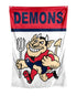 Melbourne Demons Retro Wall Flag