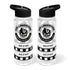 Collingwood Magpies Clear Tritan Drink Bottle With Bands
