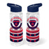 Melbourne Demons Clear Tritan Drink Bottle With Bands