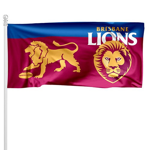 Brisbane Lions Flag Pole Flag