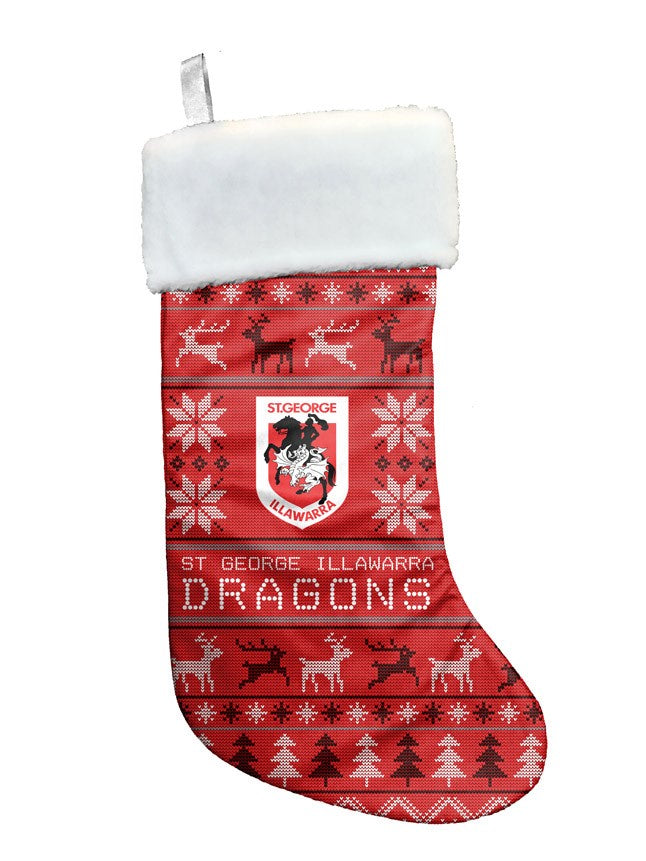 St George Illawarra Dragons Jumbo Christmas Stocking
