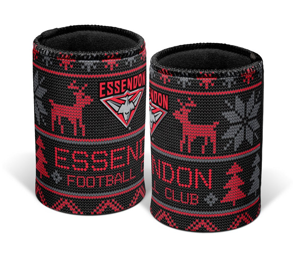 Essendon Bombers Christmas Can Cooler