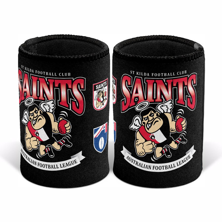 St Kilda Saints Retro Can Cooler