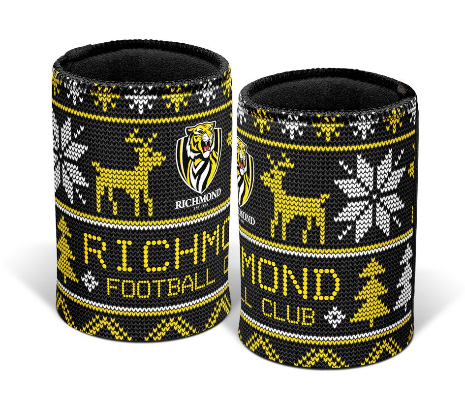 Richmond Tigers Christmas Can Cooler