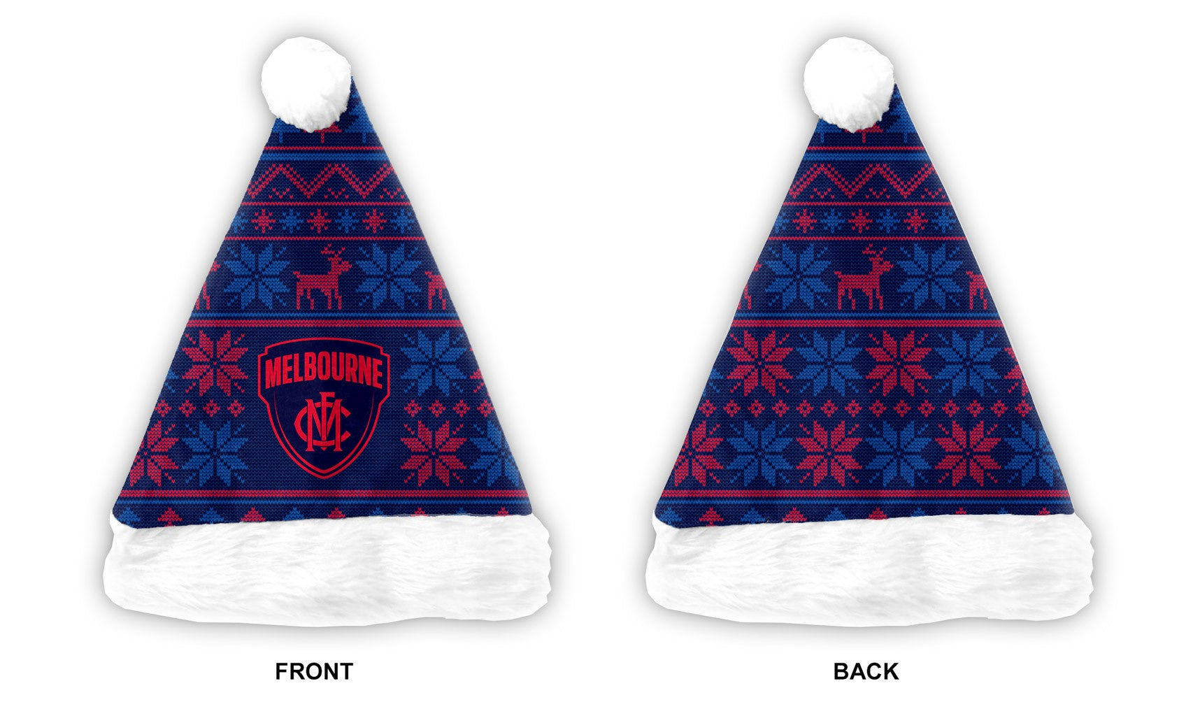 Melbourne Demons Santa Hat