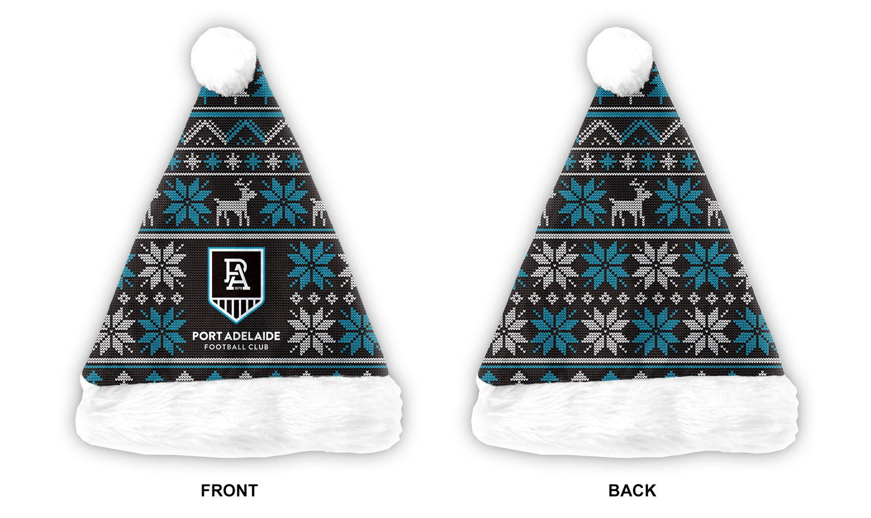 Port Adelaide Power Santa Hat