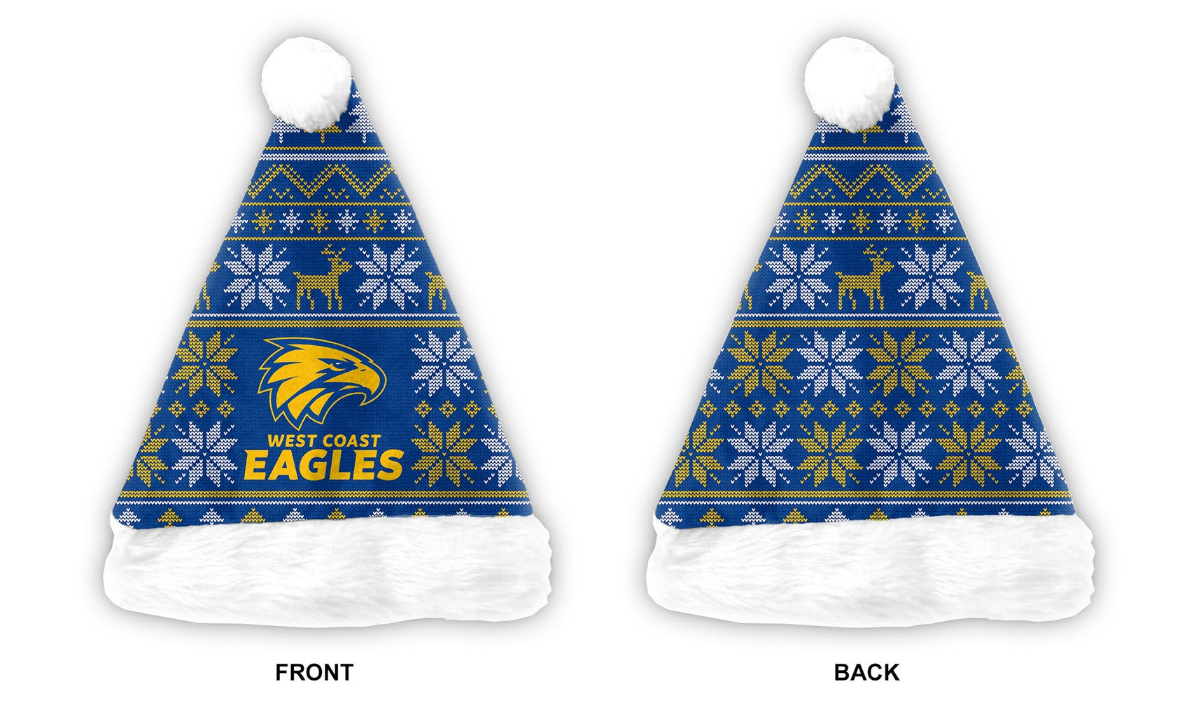 West Coast Eagles Santa Hat