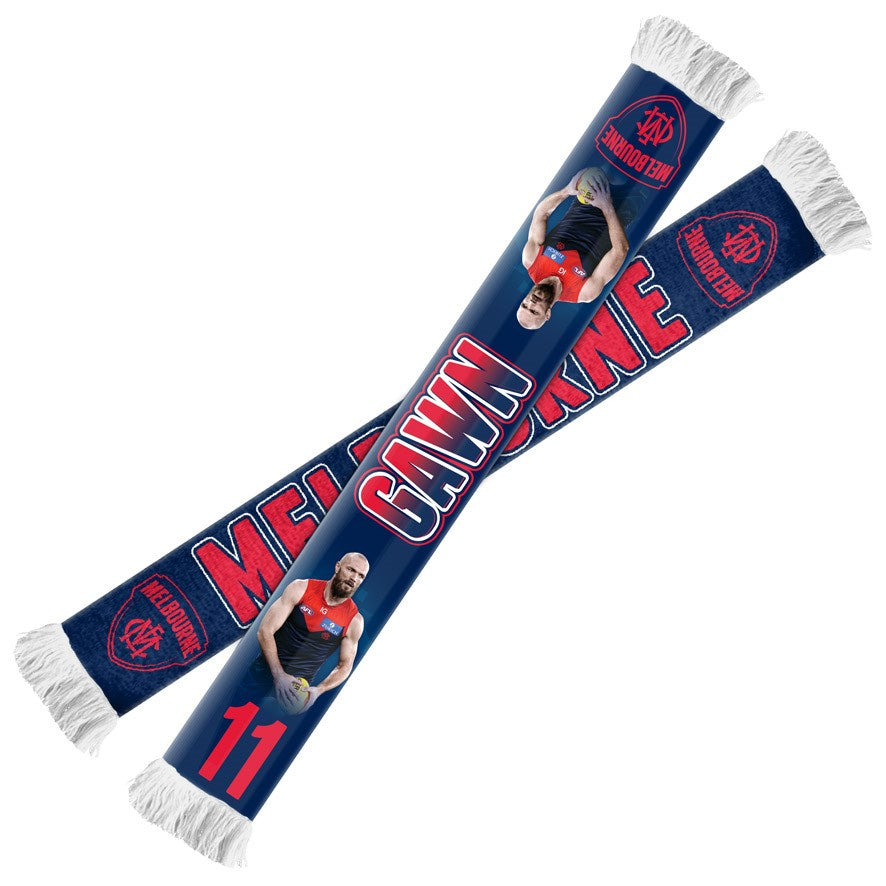 Melbourne Demons Player Scarf - Max Gawn